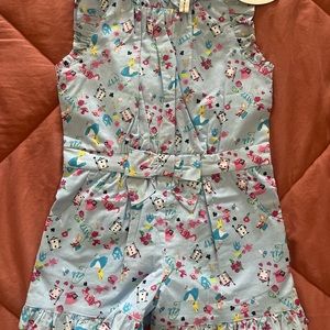 Janie and Jack Alice in Wonderland romper